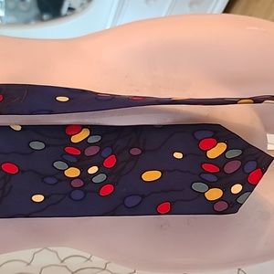 Vintage Vibrant Silk Tie.